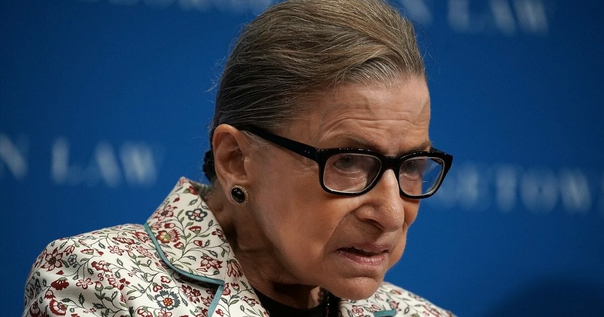 Supreme Court Justice Ruth Bader Ginsburg