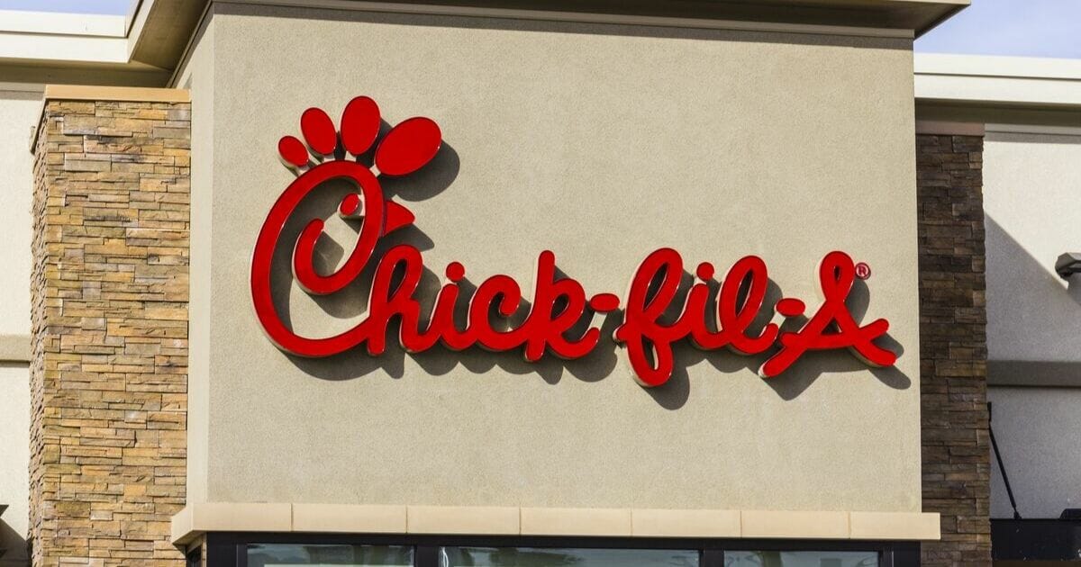 Chick-fil-A retail fast food location.