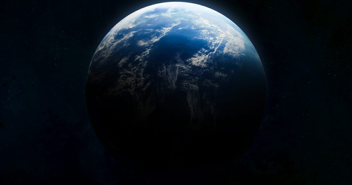 Astronomers believe they have discovered the first planet outside of our solar system that has both water and temperatures that could support life. The image above shows the Earth as seen from space.