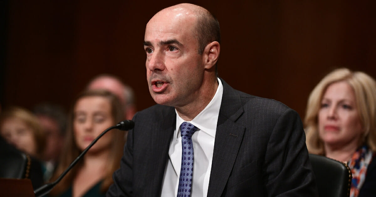 Eugene Scalia attends his confirmation hearing to become the next labor secretary in front of the the U.S. Senate Committee on Health, Education, Labor and Pensions on Sept. 19, 2019, in Washington, D.C.