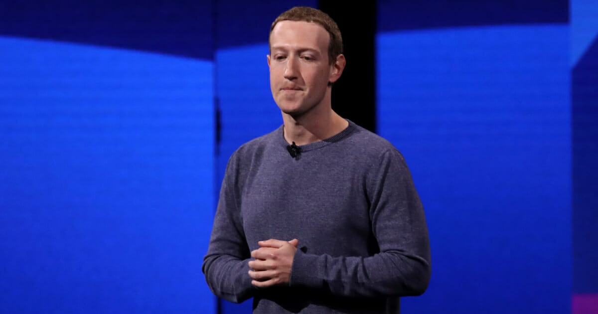 Facebook CEO Mark Zuckerberg speaks during the F8 Facebook Developers conference in San Jose, California.