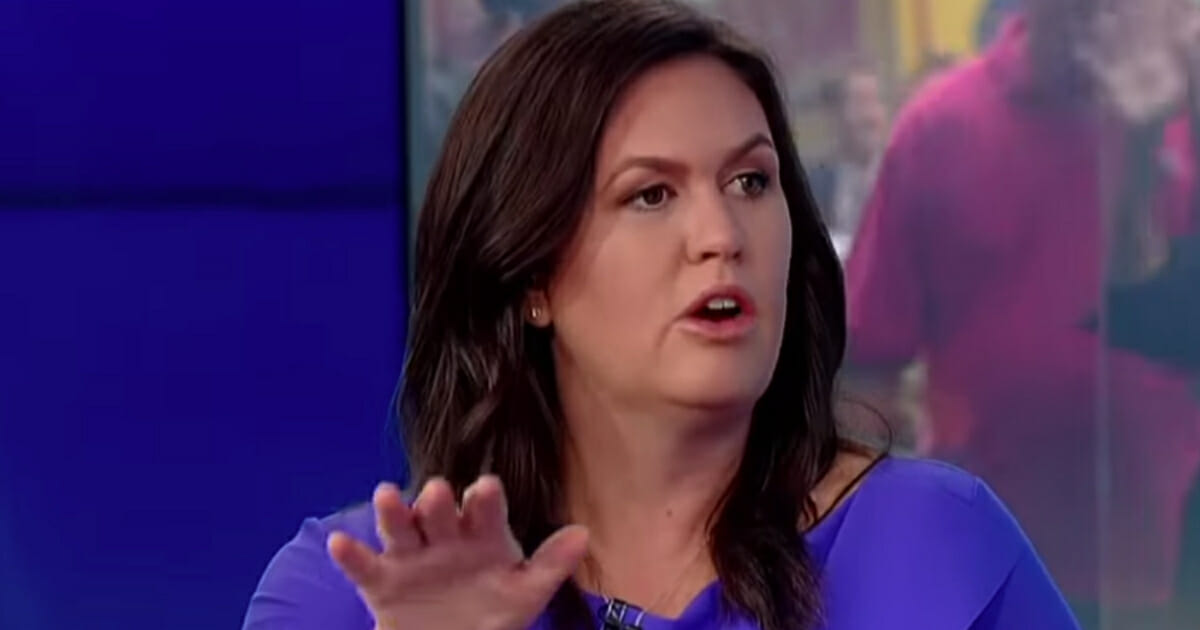 Former White House press secretary Sarah Sanders made her long-awaited debut Friday as a contributor on Fox News during an airing of the morning program "Fox & Friends."