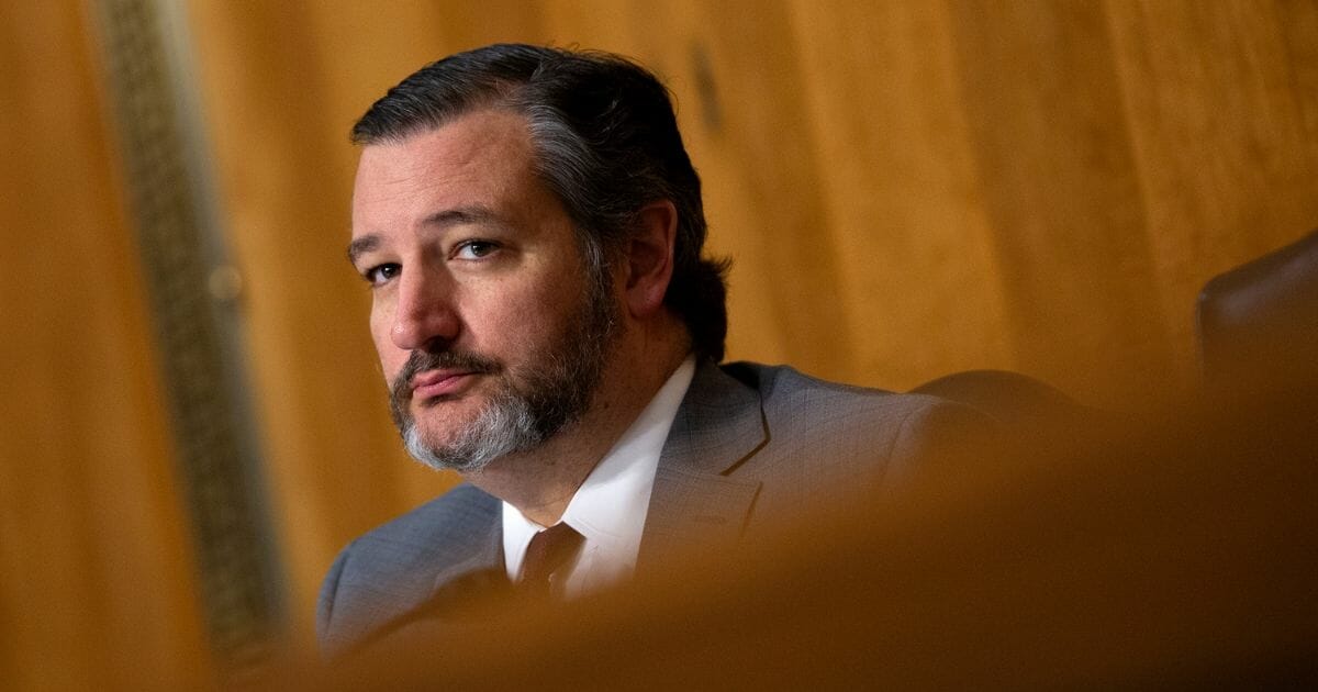 Sen. Ted Cruz (R-TX) listens during the nomination hearing of Kelly Craft, President Trump's nominee to be Representative to the United Nations, before the Senate Foreign Relations Committee on June 19, 2019, in Washington, D.C.