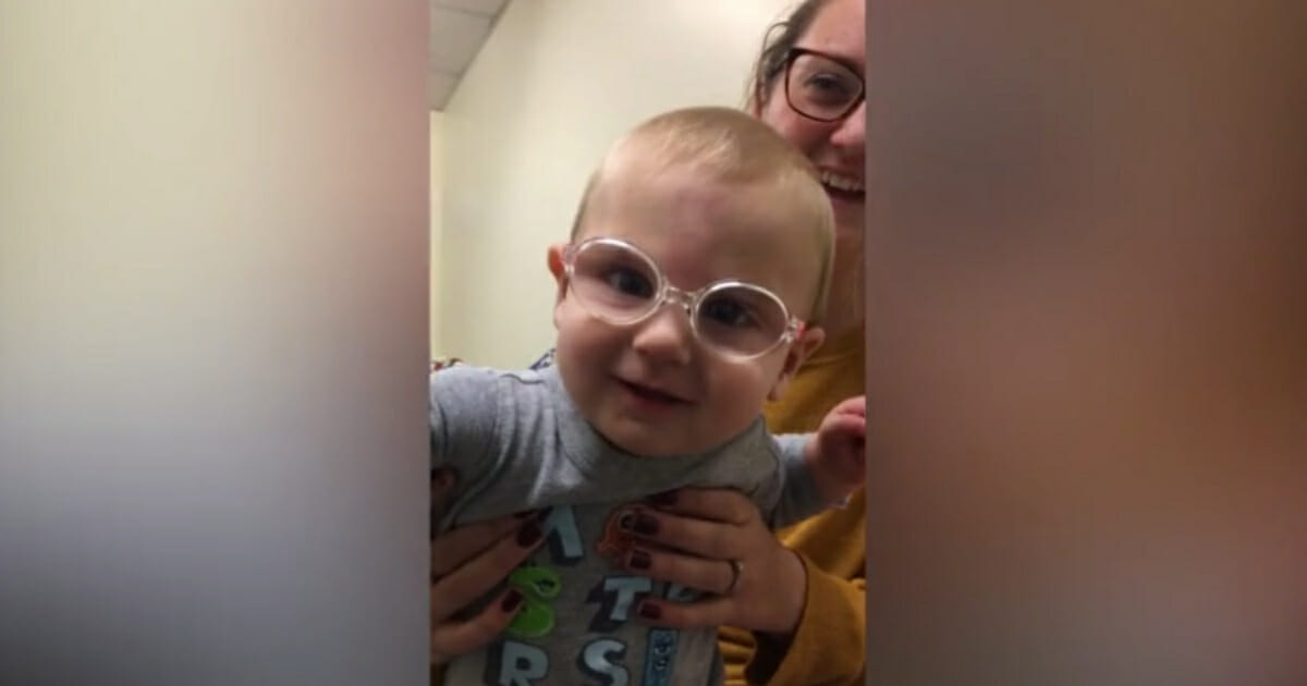A toddler's vision has been saved thanks to his attentive parents and a dedicated medical team devoted to helping children with visual impairments.