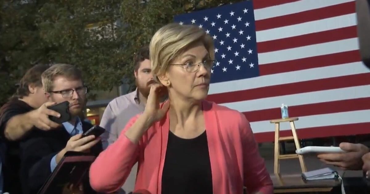 Elizabeth Warren appears to be stumped by a simple ethical question.