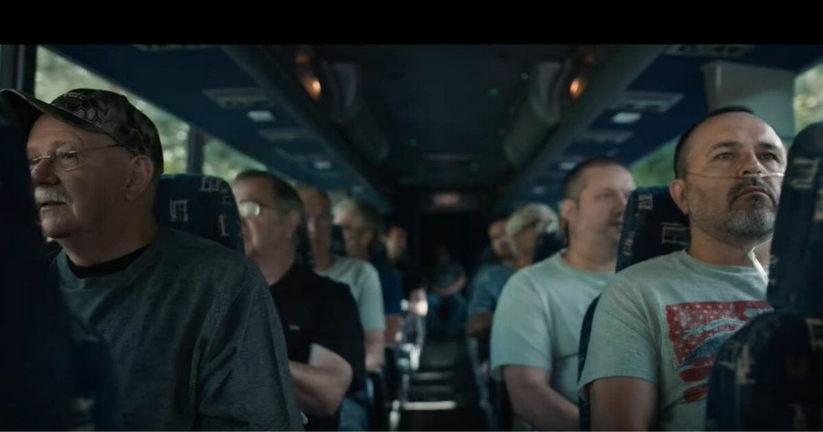 Bus ride political ad
