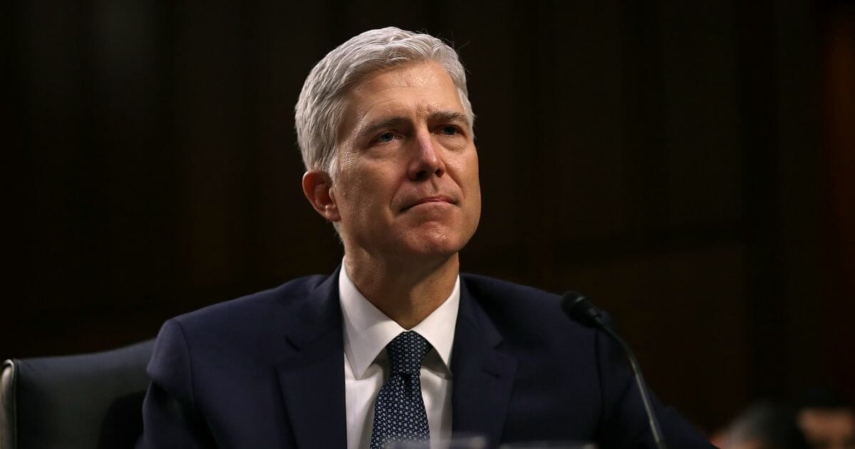Judge Neil Gorsuch testifies during the third day of his Supreme Court confirmation hearing before the Senate Judiciary Committee in the Hart Senate Office Building on Capitol Hill, March 22, 2017, in Washington.