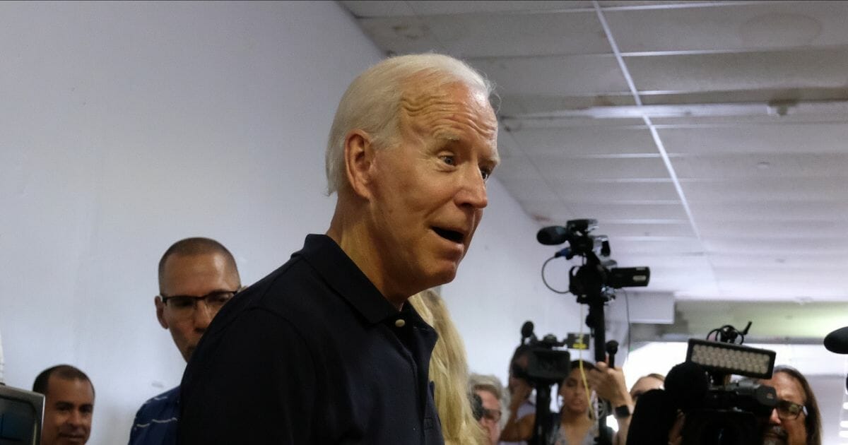 Democratic presidential candidate and former Vice President Joe Biden campaigns on Sept. 2, 2019 in Cedar Rapids, Iowa.