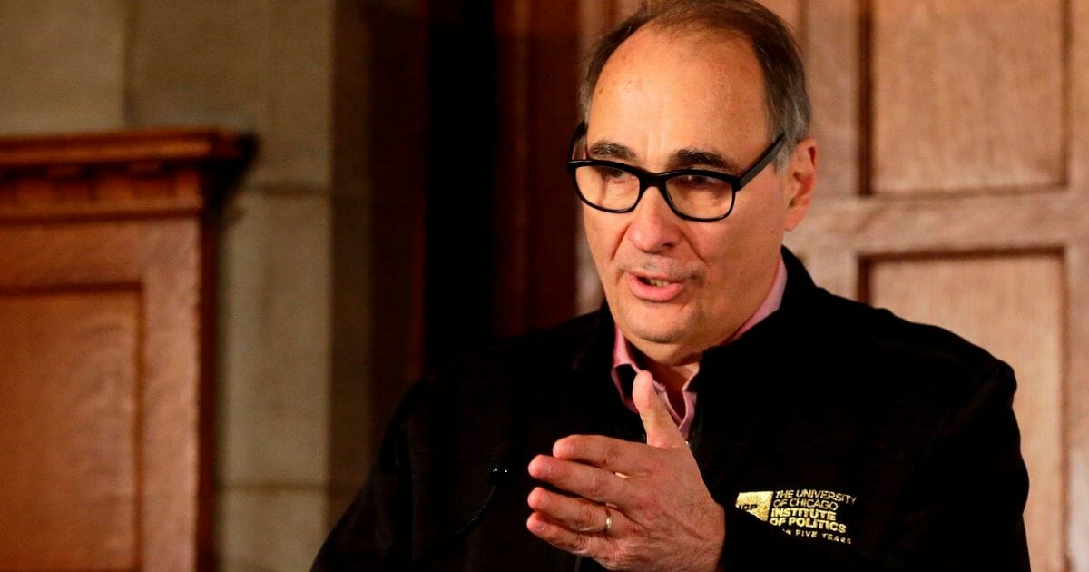 David Axelrod, former senior adviser to Barack Obama, is pictured in a file photo from February at the University of Chicago.