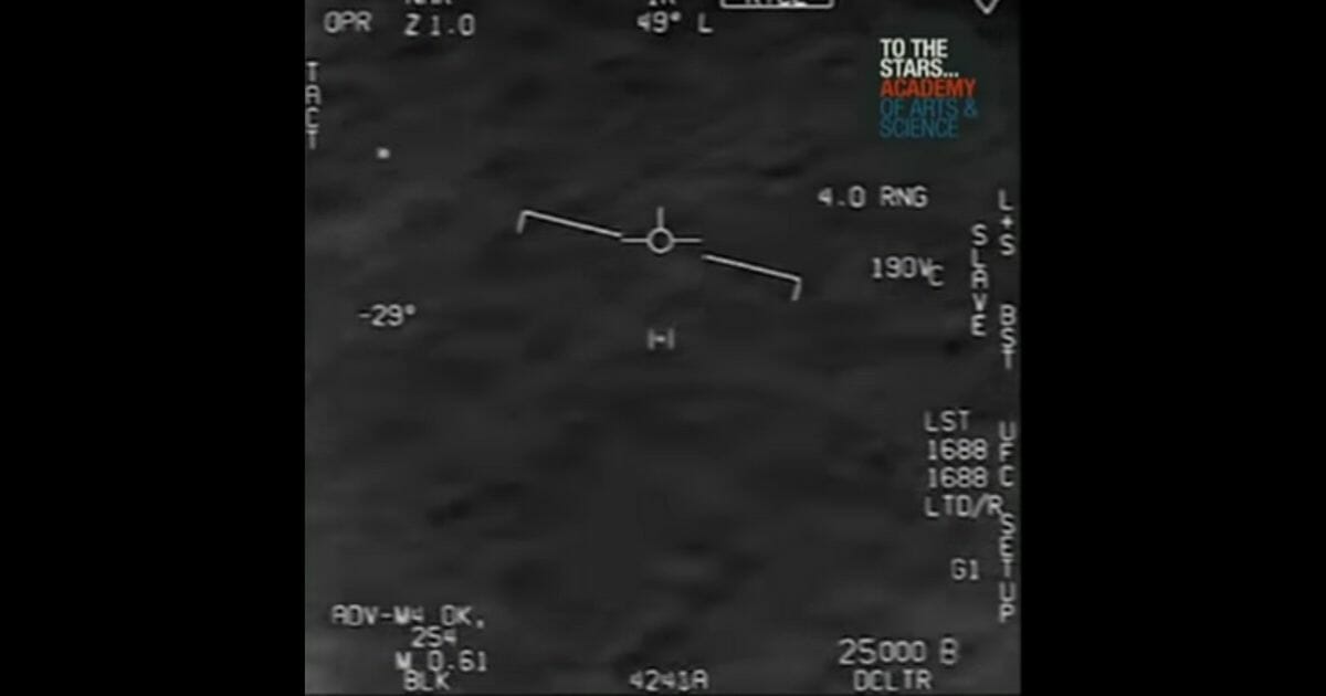 A 2004 video depicts an encounter between two Navy fighter jets and an unidentified object.