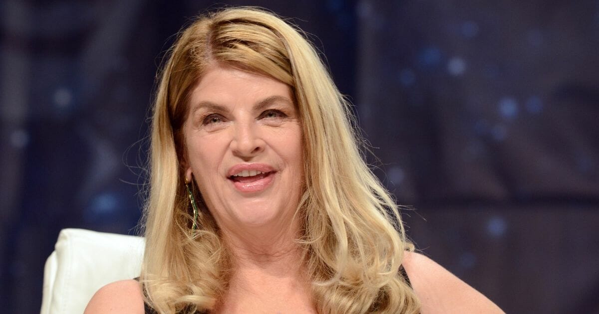 Actress Kirstie Alley on day 3 of Creation Entertainment's Official Star Trek 50th Anniversary Convention held at The Rio Hotel & Casino on Aug. 5, 2016, in Las Vegas, Nevada.