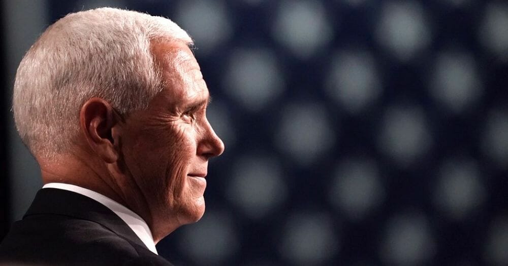 Vice President Mike Pence speaks at Taylor University Commencement May 18, 2019