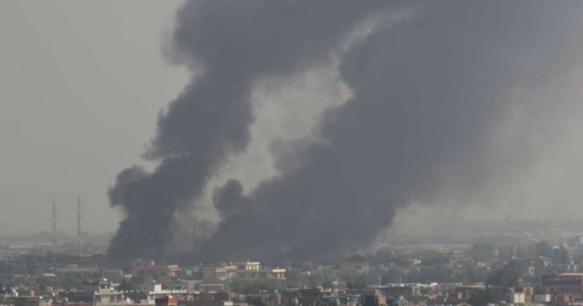 Rocket blast in Kabul