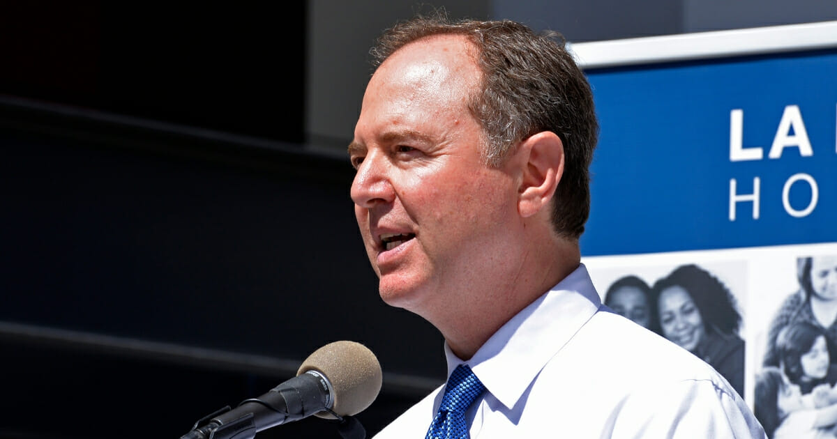 House Intelligence Committee Rep. Adam Schiff of California speaks on May 30, 2019, in North Hollywood.