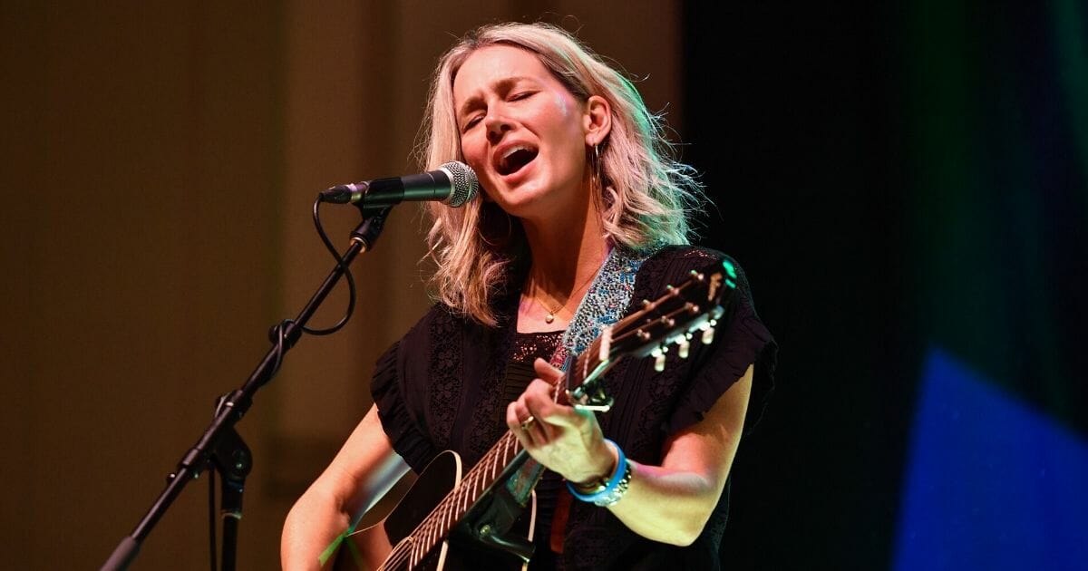 Allison Moorer performs at War Memorial Auditorium during AMERICANAFEST 2019 on Sept. 14, 2019, in Nashville, Tennessee.