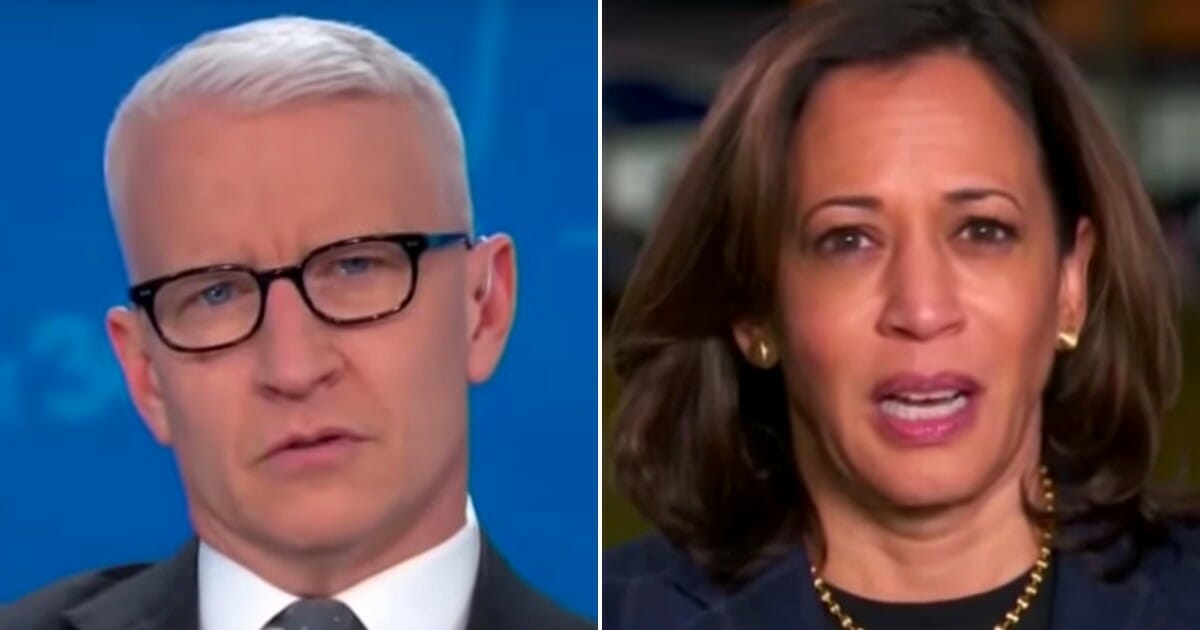 CNN's Anderson Cooper interviews Democratic presidential candidate and Sen. Kamala Harris of California.