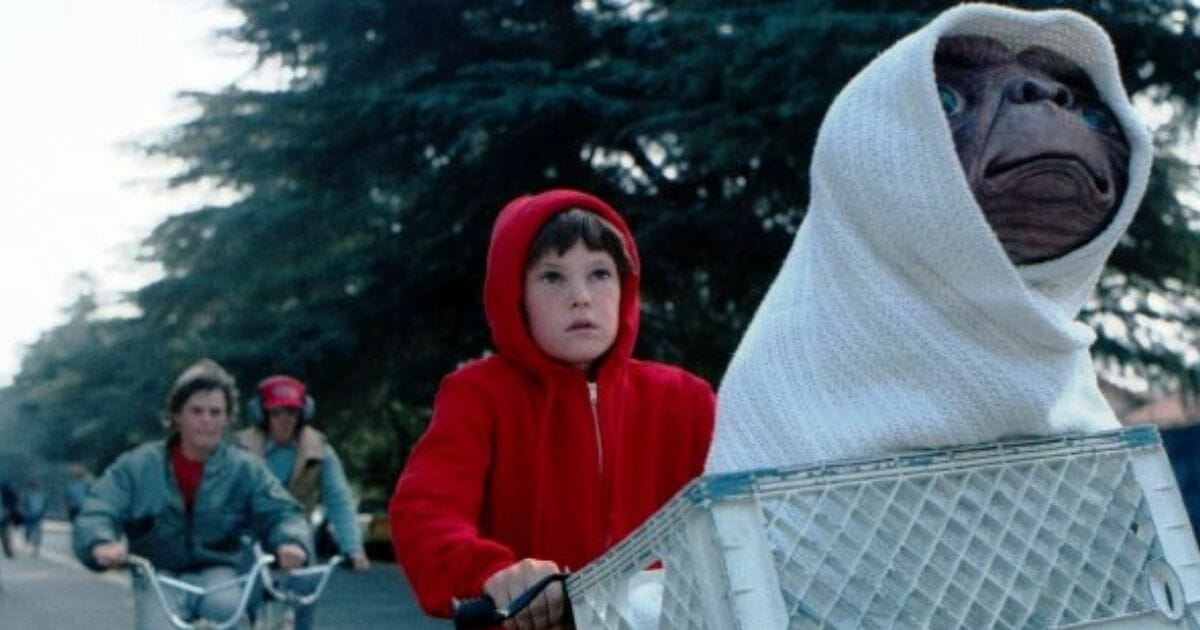 Henry Thomas is seen in Steven Spielberg's film "E.T. the Extra Terrestrial."