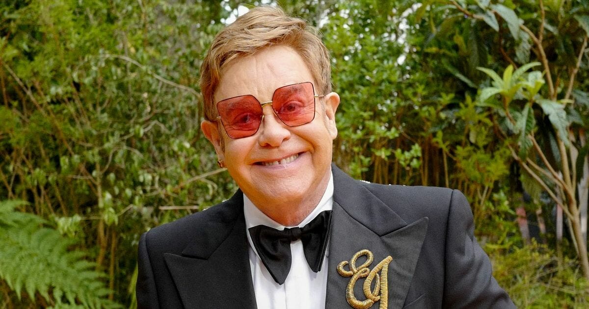 Sir Elton John attends the European Premiere of Disney's "The Lion King" at Odeon Luxe Leicester Square on July 14, 2019, in London, England.