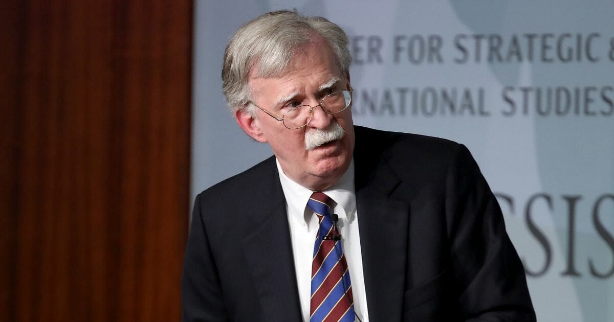 Former U.S. National Security Adviser John Bolton appears at the Center for Strategic and International Studies before delivering remarks Sept. 30, 2019, in Washington, D.C.