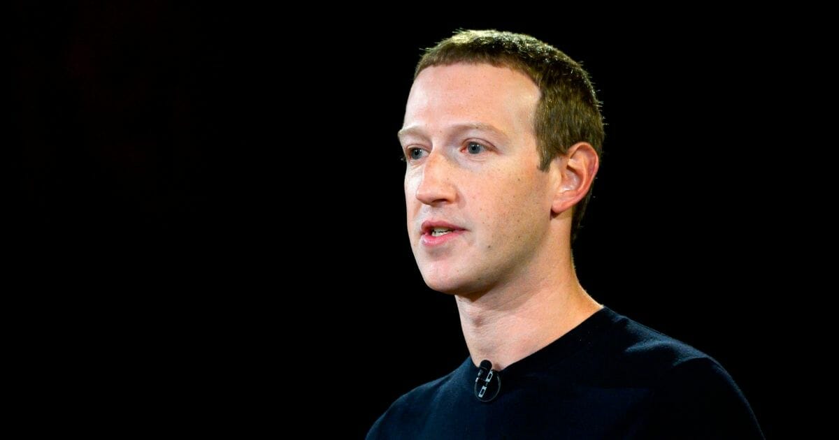 Facebook founder Mark Zuckerberg speaks at Georgetown University in a 'Conversation on Free Expression" in Washington, D.C. on Oct. 17, 2019.