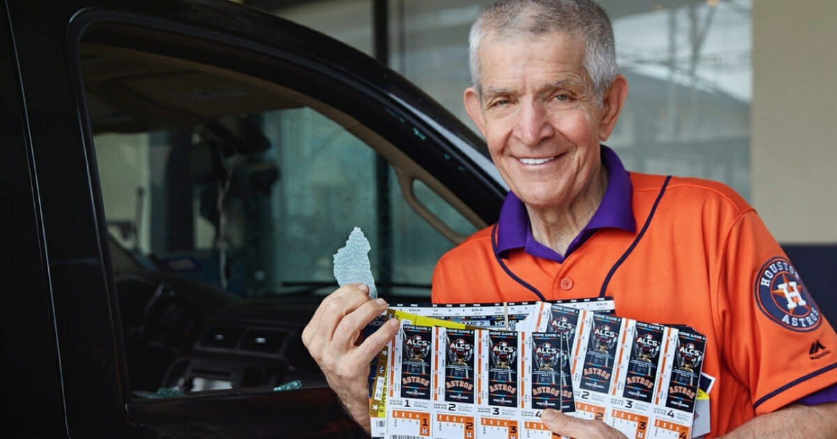 According to KPRC, Mattress Mack -- real name Jim McIngvale -- took 100 veterans suffering from post-traumatic stress disorder to Game 1 of the World Series between the Houston Astros and the Washington Nationals.