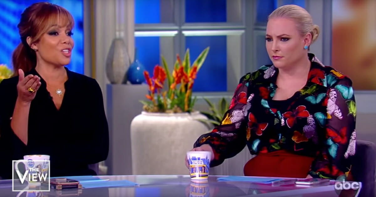 Meghan McCain, right, brought a dose of reality to a discussion about former Rep. Trey Gowdy on "The View" on Wednesday.