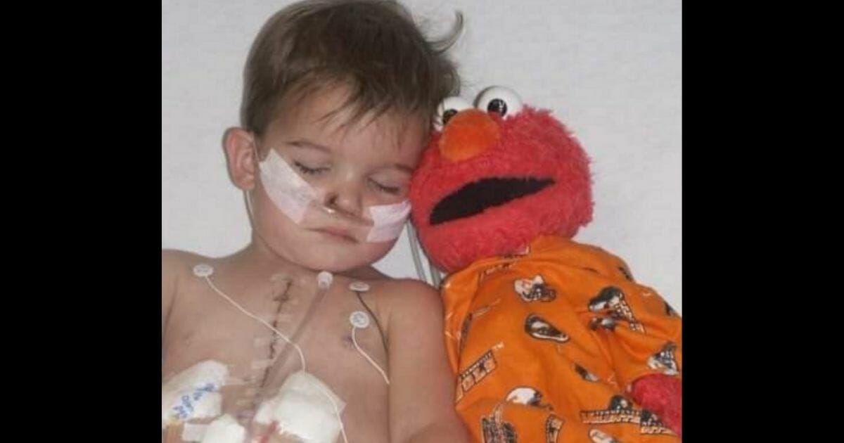 The boy's beloved Elmo was lost in 2007 -- but just recently, the toy made it back to his family.