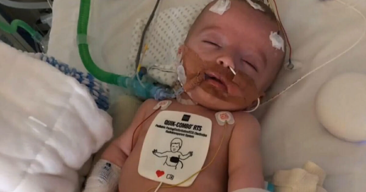 A family from the U.K. is desperate to bring their baby boy to America for a life-saving heart surgery that is unavailable to them locally.