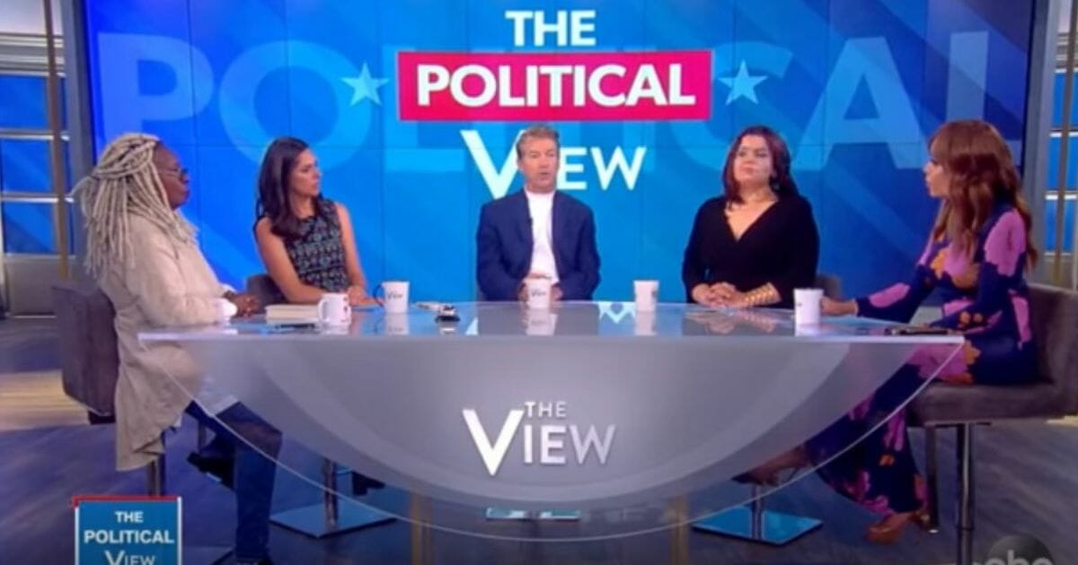 Rand Paul on The View