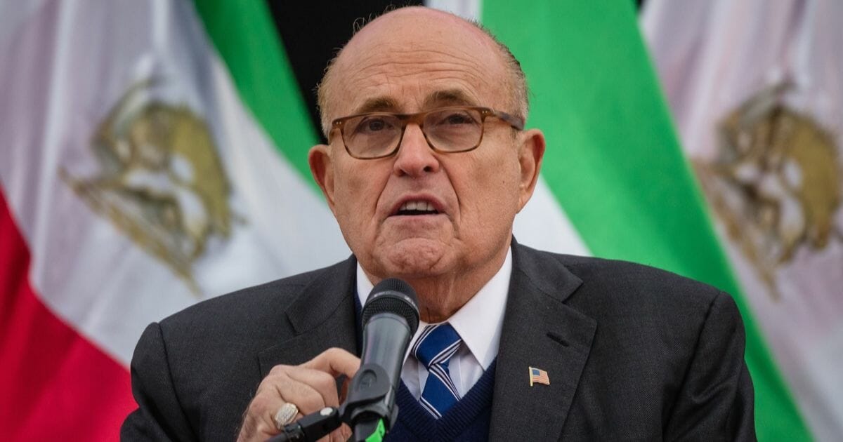 Rudy Giuliani, the former New York City mayor who now serves as President Donald Trump's personal attorney, is pictured in a February file photo.