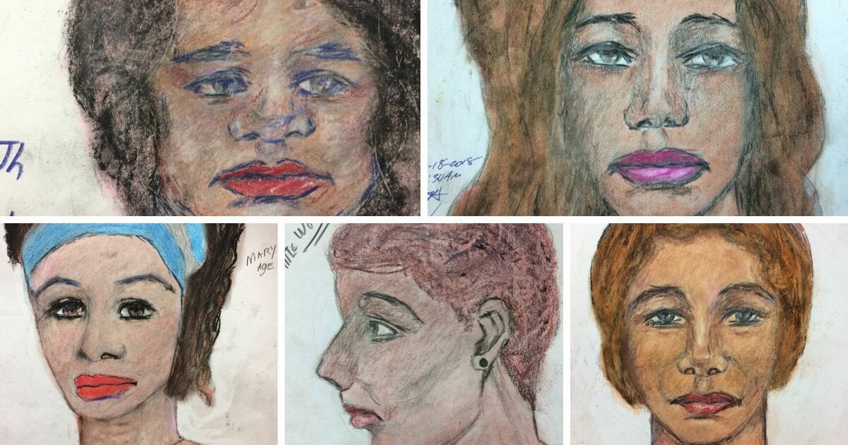 Sketches of women