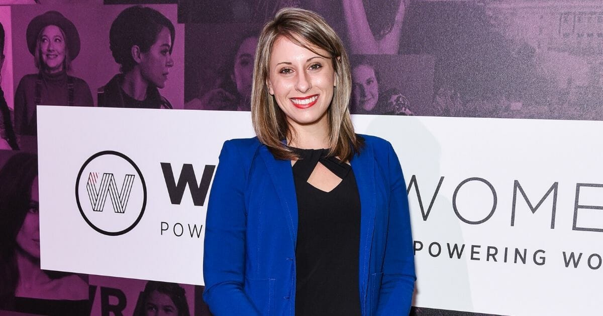 Katie Hill attends TheWrap's Power Women Summit-Day 2 at InterContinental Los Angeles Downtown on Nov. 1, 2018.