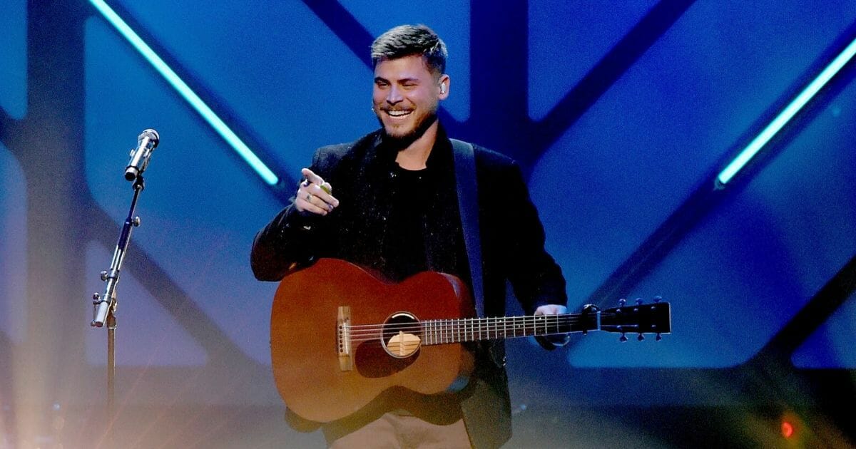 Cory Asbury performs onstage at the 49th Annual GMA Dove Awards at Lipscomb University's Allen Arena in Nashville, Tennessee, on Oct. 16, 2018.