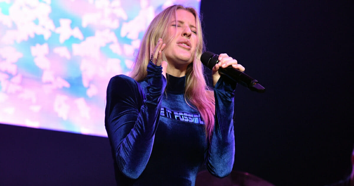 Ellie Goulding performs at Northwell Health at Jones Beach Theater in Wantagh, New York, on June 15, 2019