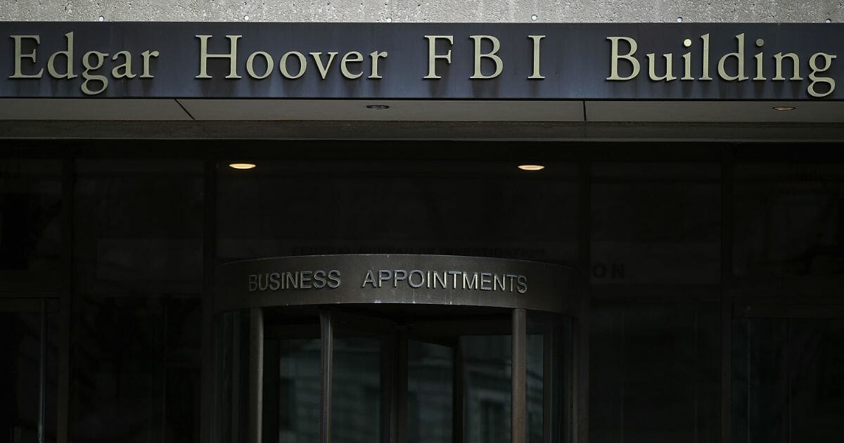 The FBI headquarters is seen on Feb. 2, 2018, in Washington, D.C.