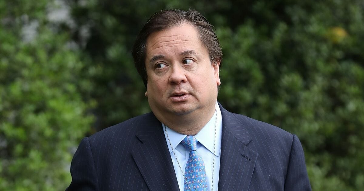 George T. Conway III, husband of White House Counselor to the President Kellyanne Conway, attends the 139th Easter Egg Roll on the South Lawn of the White House April 17, 2017, in Washington, D.C.