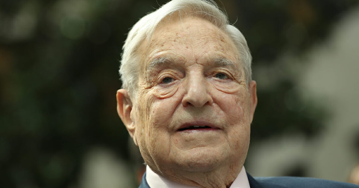 George Soros attends the official opening of the European Roma Institute for Arts and Culture at the German Foreign Ministry on June 8, 2017, in Berlin, Germany.