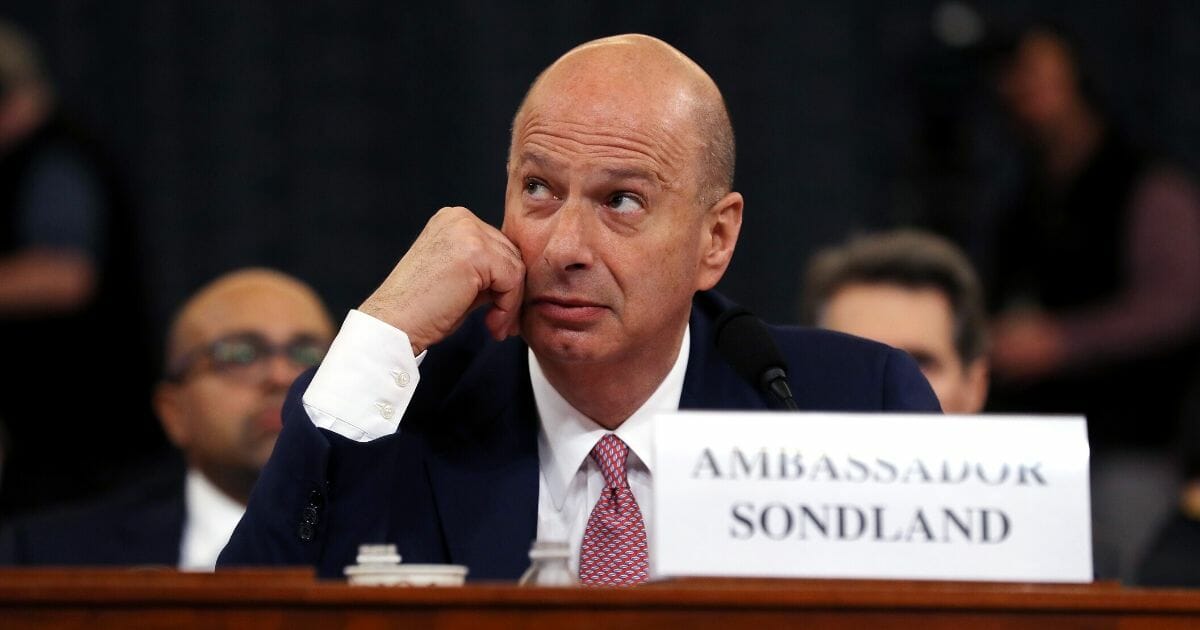 Schiff's Star Witness Gordon Sondland Hit with 3 Separate Sexual Misconduct Allegations