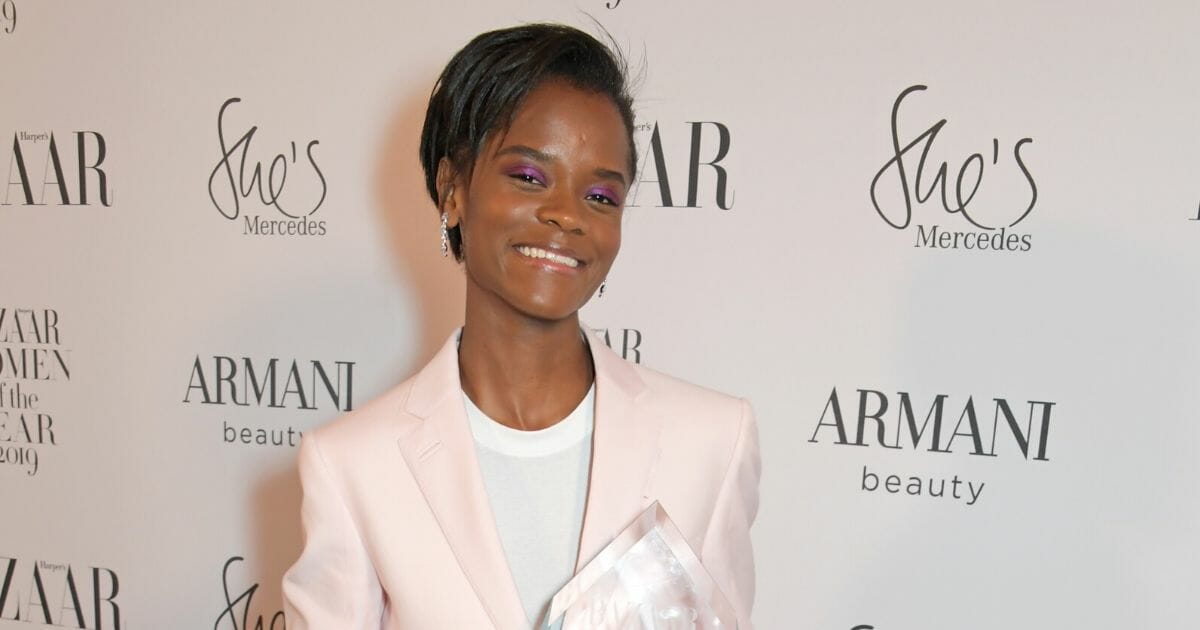 Letitia Wright, winner of the Breakthrough Talent Award, attends the Harper's Bazaar Women of the Year Awards 2019, in partnership with Armani Beauty, at Claridge's Hotel on Oct. 29, 2019, in London, England.