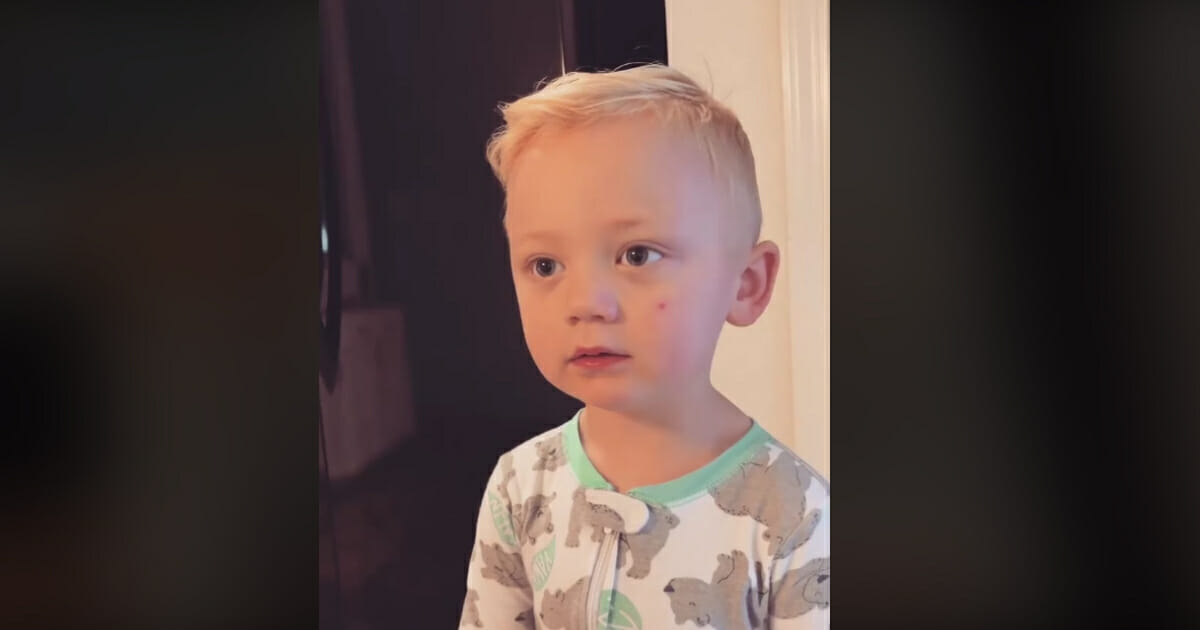 A mom's video of her Halloween prank is going viral after her 3-year-old son had an adorable response when she told him she'd eaten all his candy.