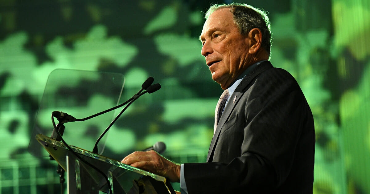 Former New York City Mayor Michael Bloomberg speaks onstage during the Hudson River Park Annual Gala at Cipriani South Street on Oct. 17, 2019, in New York City.