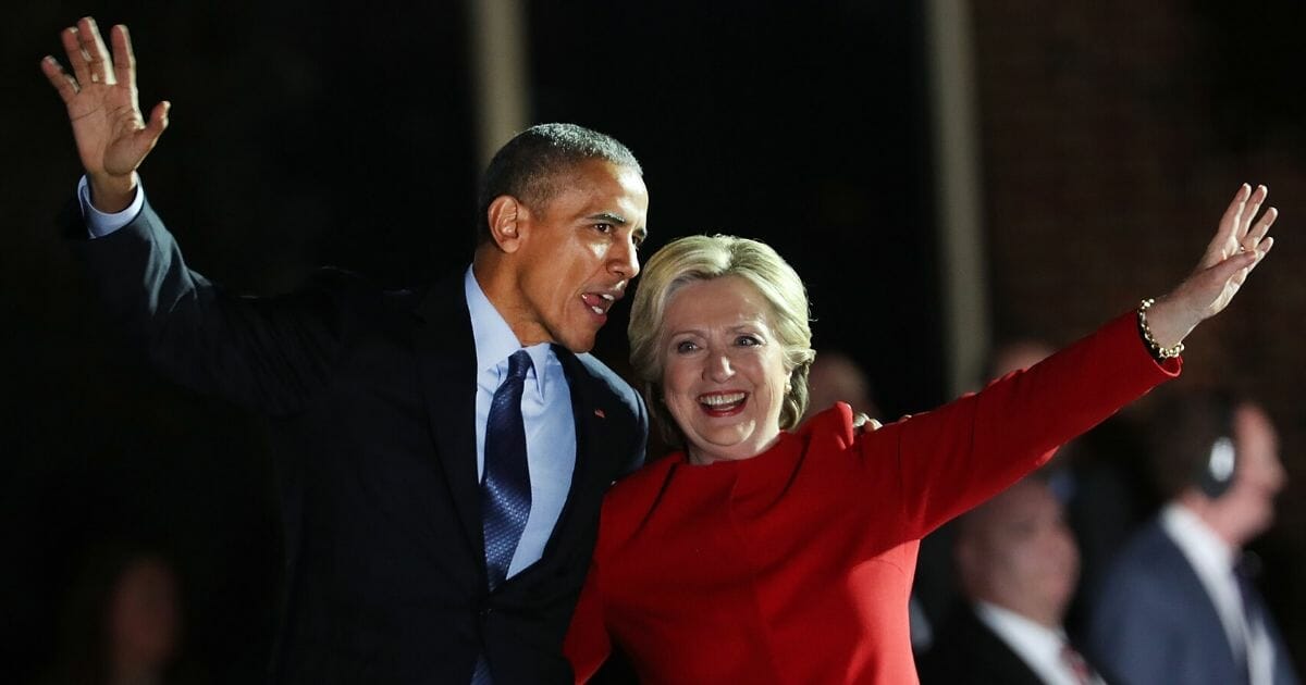 Obama and Hillary