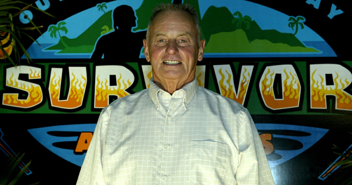 "Survivor" All-Star Rudy Boesch on May 9, 2004, at Madison Square Garden, in New York City.