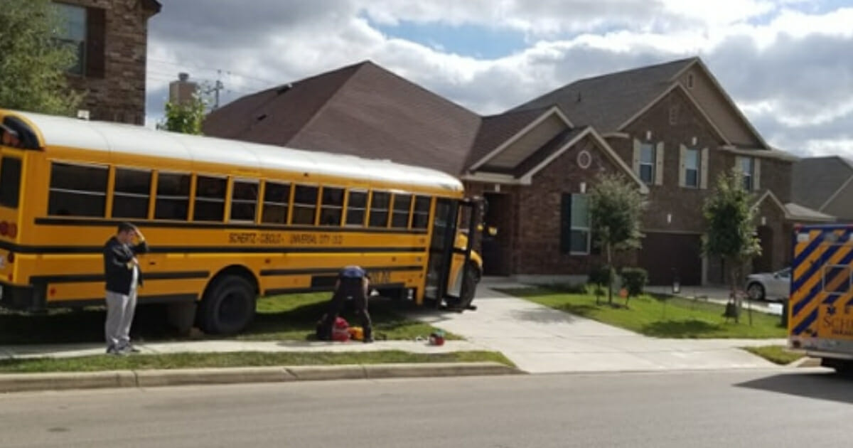 Thanks to a brave Texas fifth-grader who stepped up to save the day, no students were injured when a school bus driver lost control of a bus on Monday.