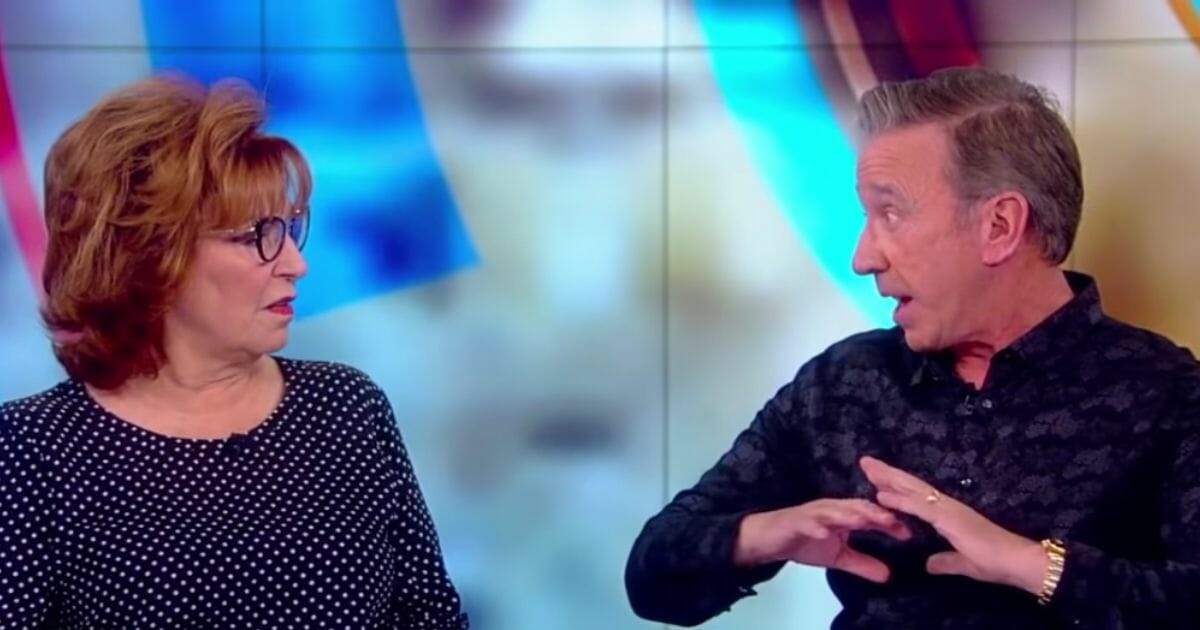 Tim Allen decried political correctness during an appearance this week on ABC's "The View."