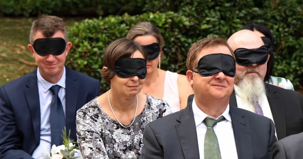 Wedding Blindfold