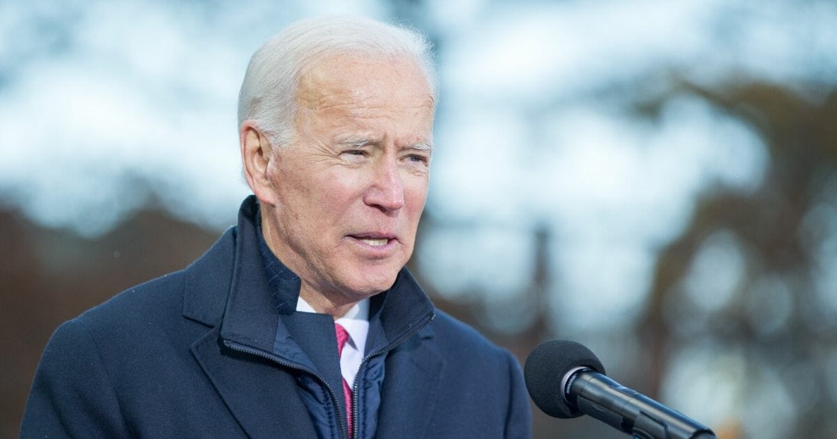 Democratic presidential candidate, former vice President Joe Biden speaks during a rally after he signed his official paperwork for the New Hampshire Primary at the New Hampshire State House on Nov. 8, 2019 in Concord, New Hampshire.