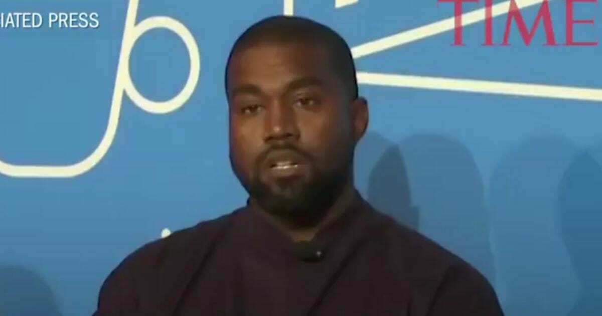 Kanye West speaks at the Fast Company Innovation Festival.