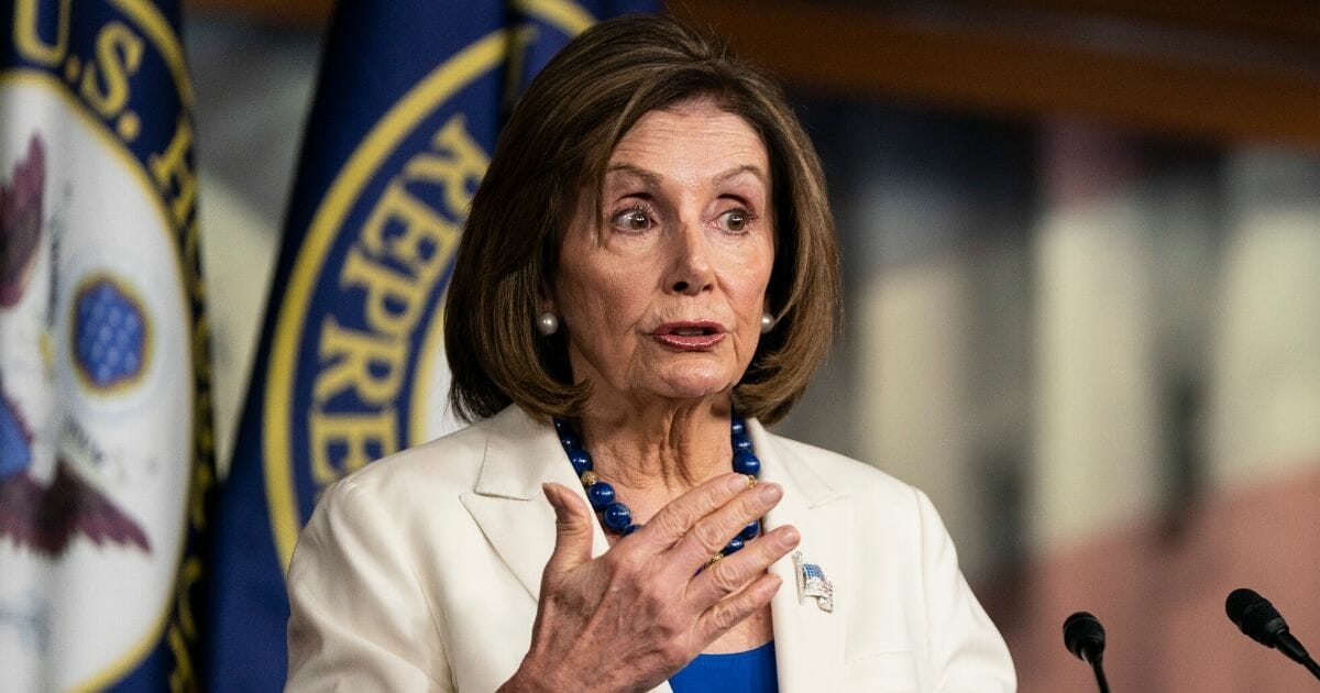 House Speaker Nancy Pelosi speaks to the media during her weekly news conference at the U.S. Capitol on Nov. 21, 2019 in Washington, D.C.