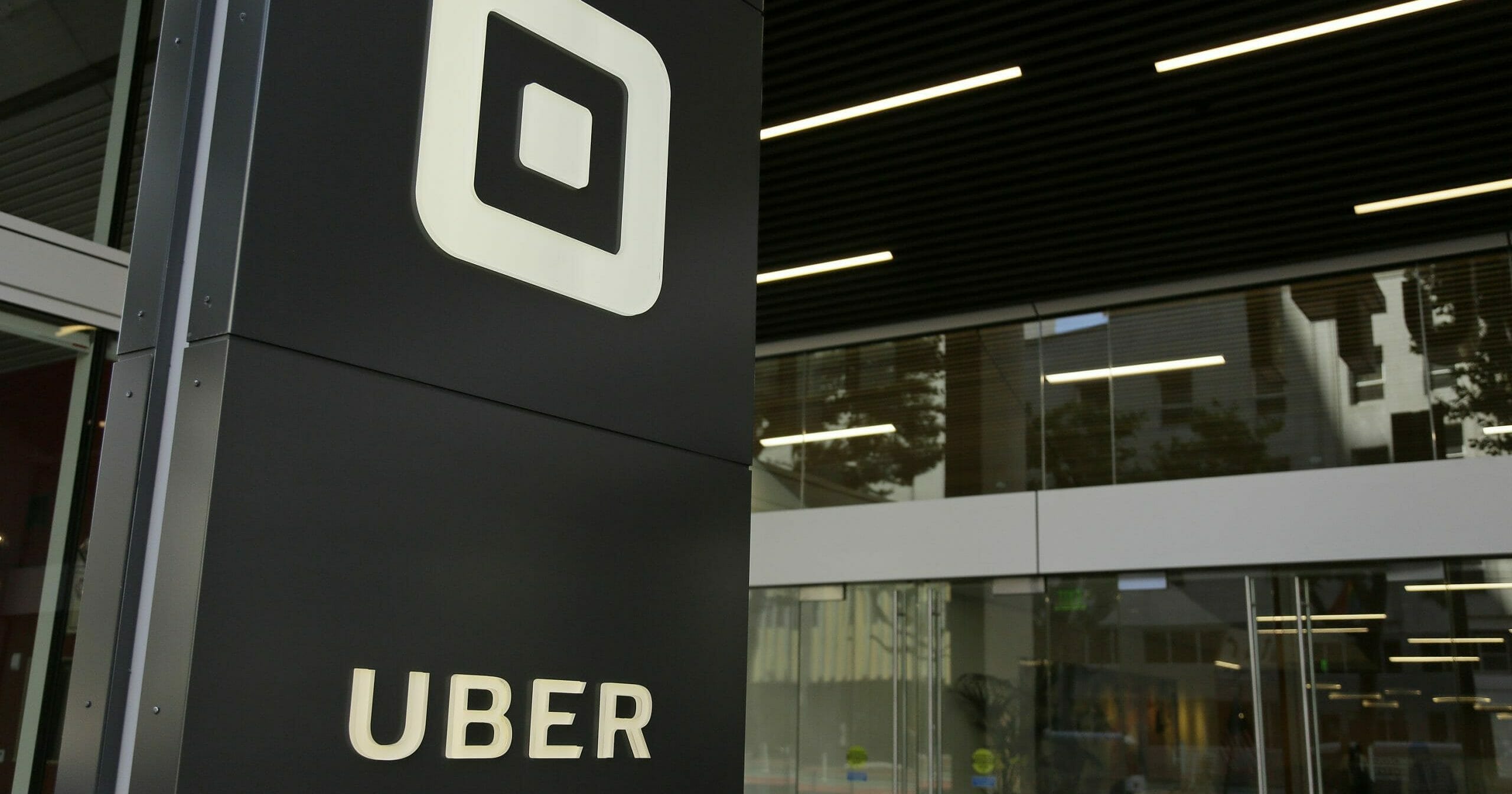 This Wednesday, June 21, 2017, file photo shows the building that houses the headquarters of Uber, in San Francisco.